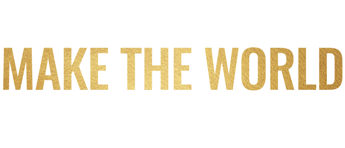 Make The World Text Image