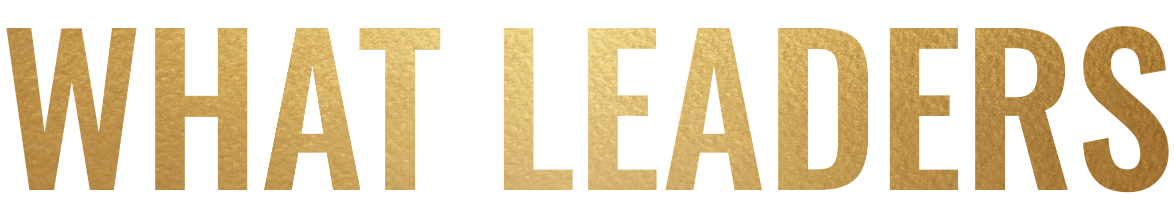 What Leaders Text Image